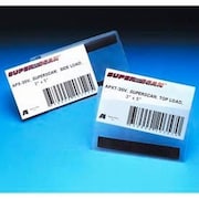AIGNER INDEX Label Holders, 3" x 5", Clear, Magnetic - Top Load (50 pcs/pkg) APXT35M